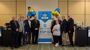 Regional legislators and others join Anoka-Ramsey Community College in celebrating being named one of the top 10 community colleges in the U.S. by The Aspen Institute. 