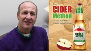 Business professor Jon Gallop and CIDER Method book cover